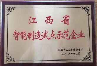 江西省智能制造試點示范企業
